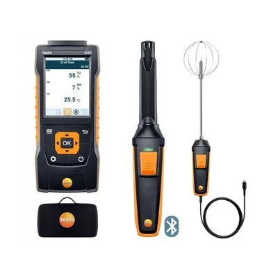 Testo 440 - Kombinovaná sada na meranie pohody prostredia 0–10000 ppm CO2